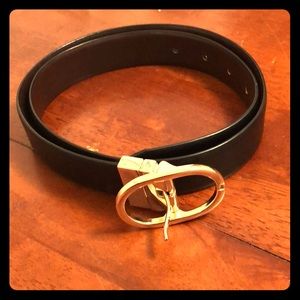 Reversible black/brown belt